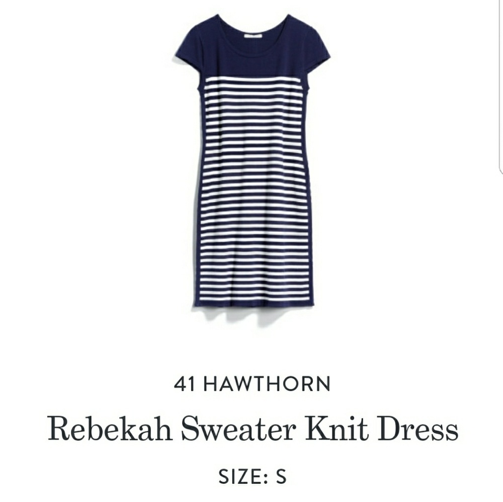 Striped Sweaterdress